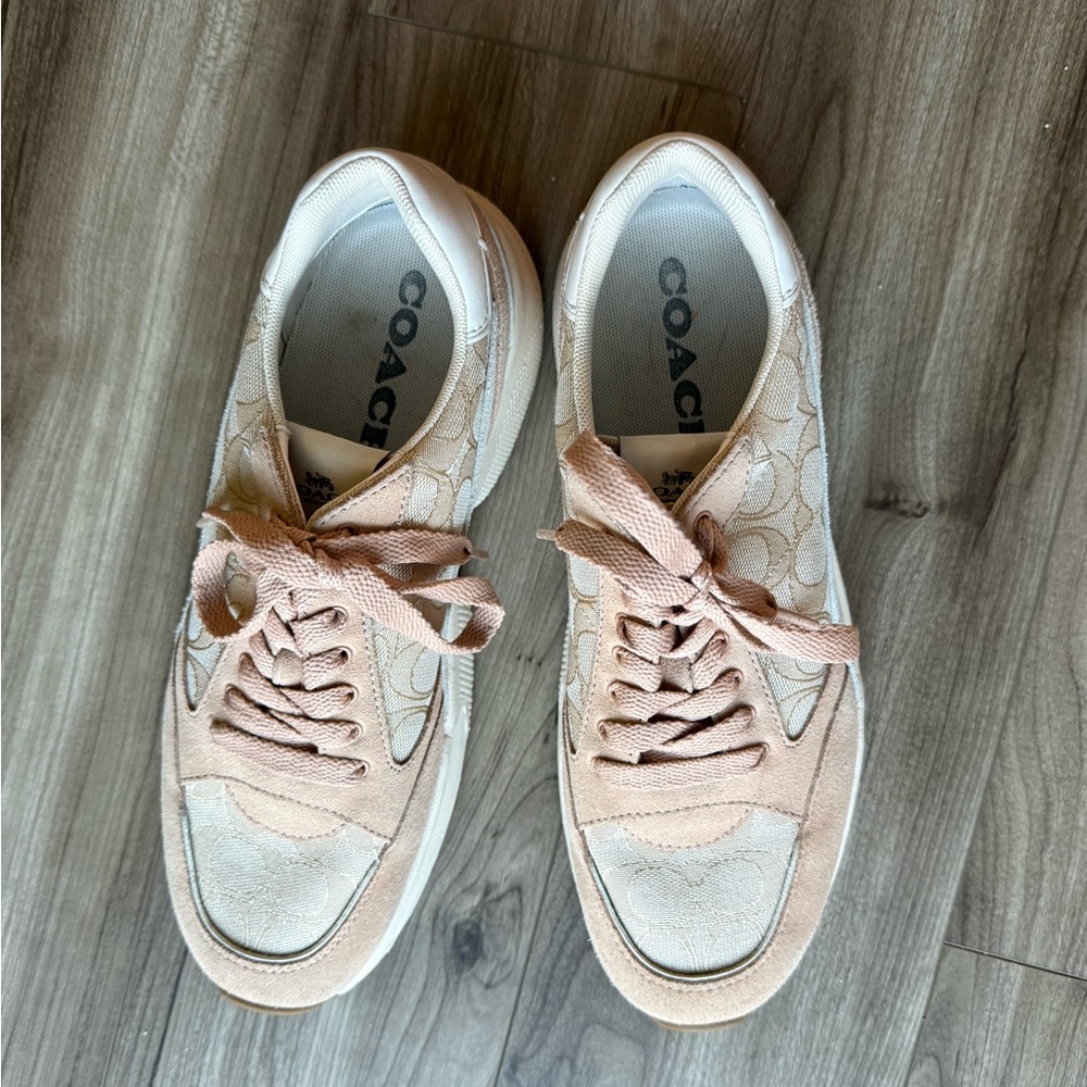 Coach Women's Blush Pink Sneakers